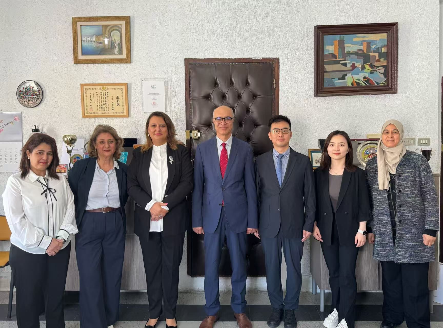 北二外赴突尼斯团组成功访问，深化中突文化交流与合作